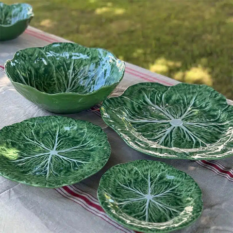 Melamine Cabbage Oval Platter 50cm