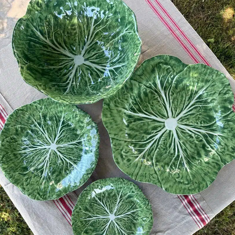 Melamine Cabbage Oval Platter 50cm