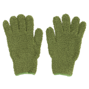 Plant Dust Gloves Green 14x23x2cm