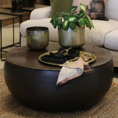 MARBELLA BEATEN COFFEE TABLE