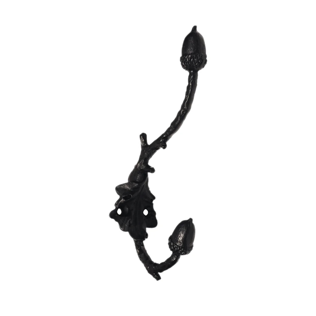 Acorn Hook | Brass | Dark Bronze / Black Finish