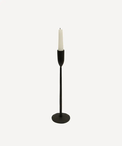 Dax Black Candleholder Medium