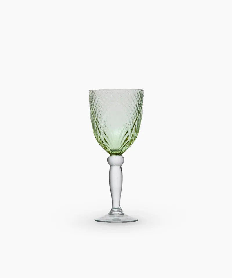 Vintage Green Goblet ~ Single