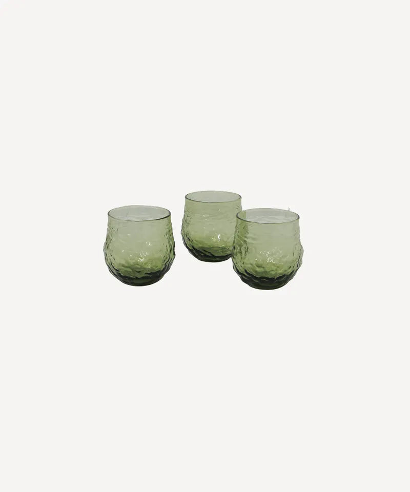 Serena Green Tumbler ~ Set of 4