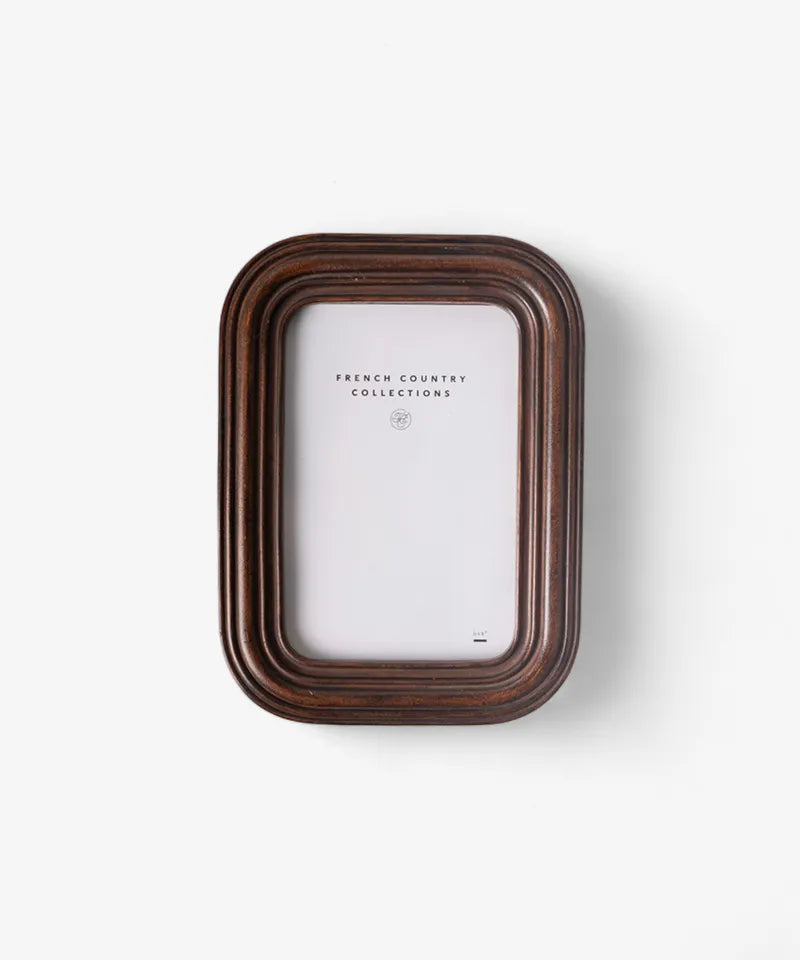 Chestnut Ribbed Photoframe 4x6