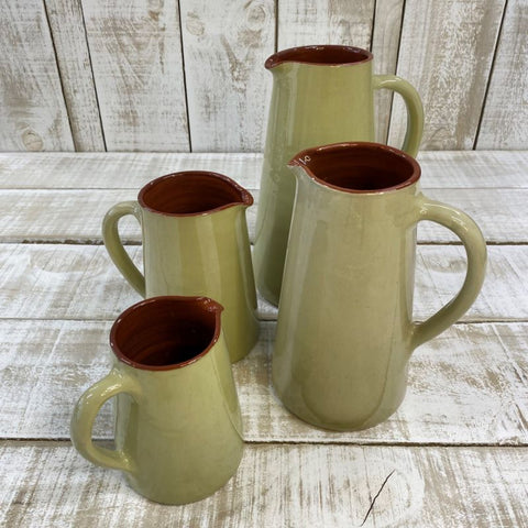 Spanish Terracotta Jug ~ 2000ml Olive