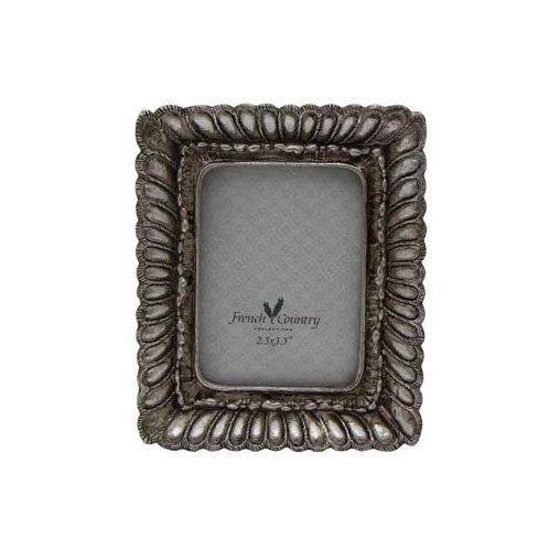 French Country Fanned Rectangle Photo Frame 2.5x3.5"