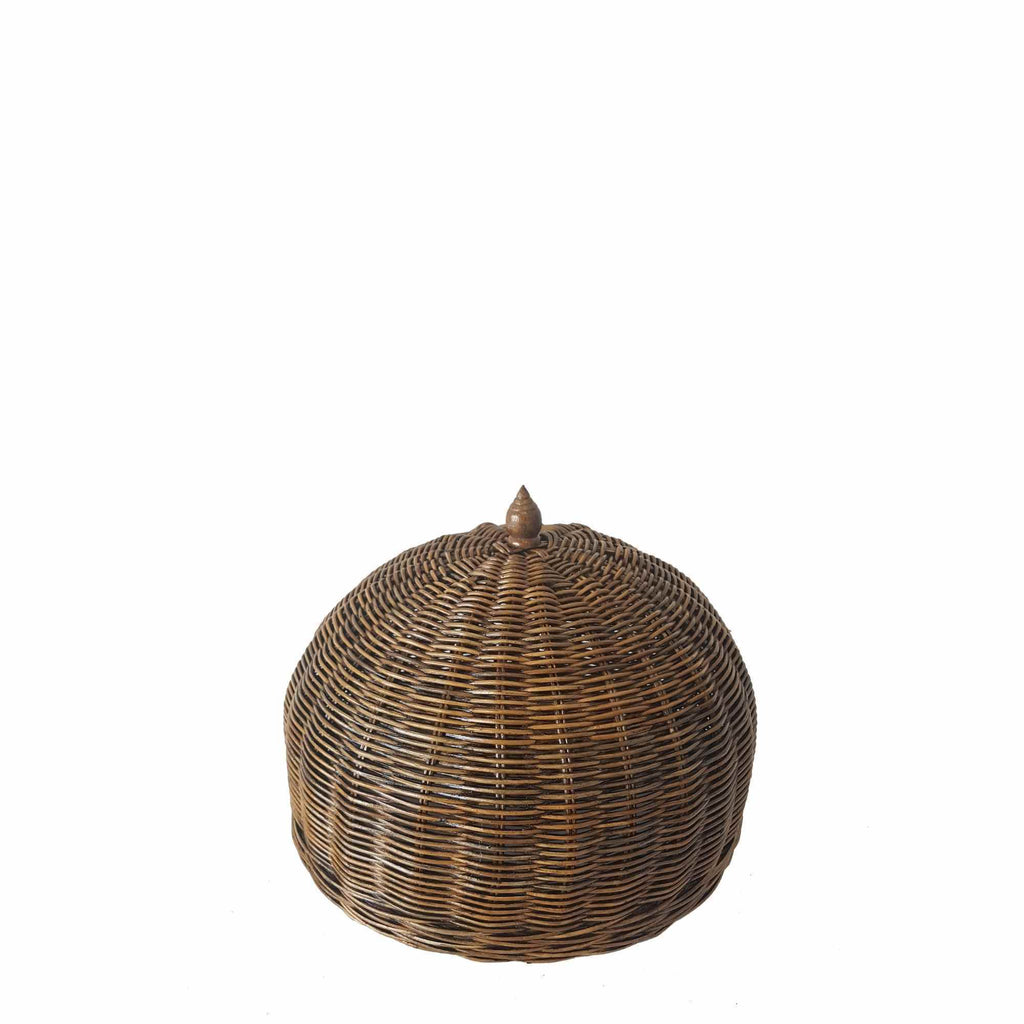 Le Monde Rattan Food Dome Brown