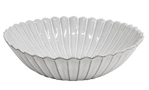 IRIS FLUTED SALAD BOWL