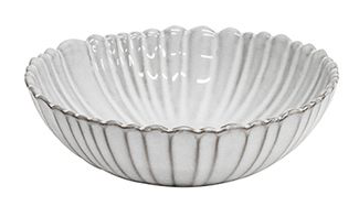 IRIS FLUTED SOUP BOWL