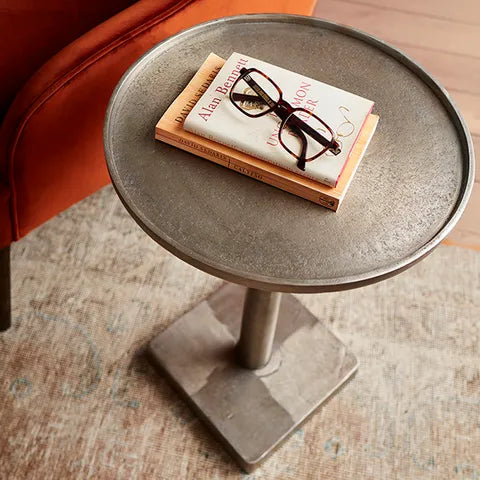 French Country ROMEO ADJUSTABLE SIDE TABLE