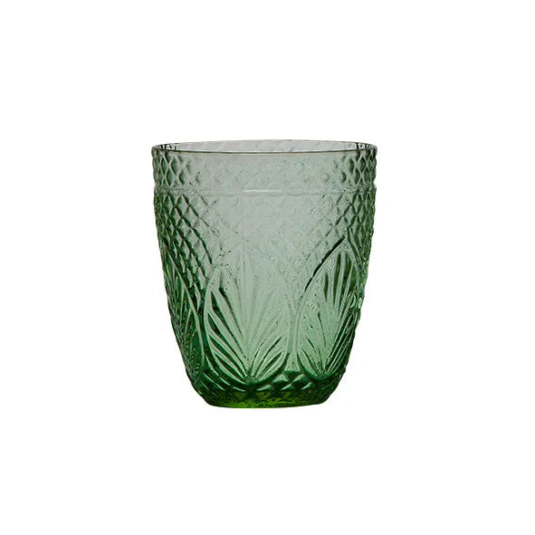Vintage Green Tumbler - Set of 4