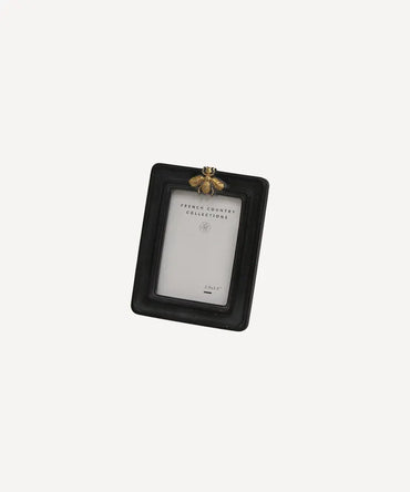 Bee Black Photo Frame 4x6"