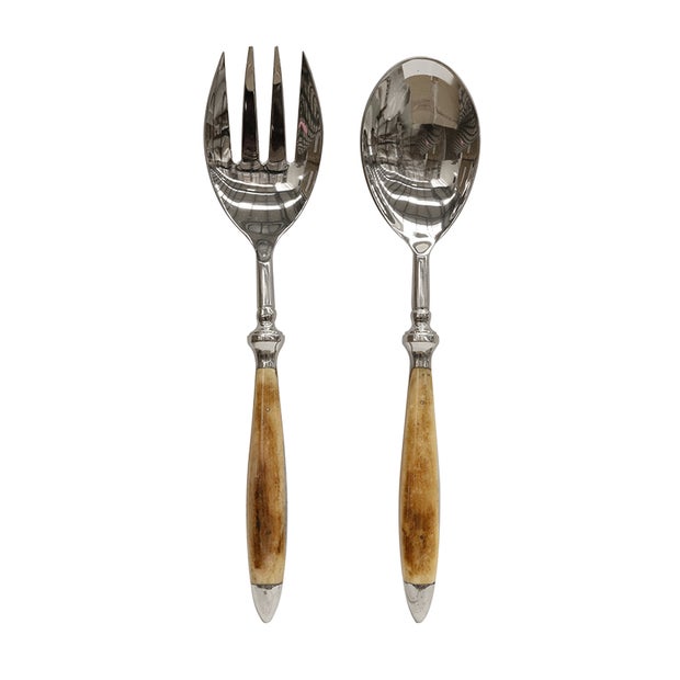 CC Interiors SOHO BONE SALAD SERVERS (2PC PER SET)