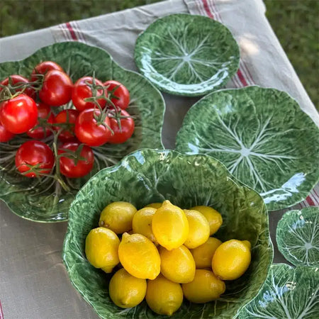 Melamine Cabbage Round Platter 40cm
