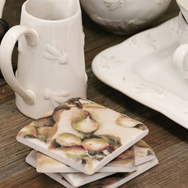 IVY AND FIG COASTER SET