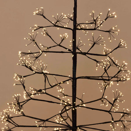 Black Frankfurt Starburst LED Tree ~ Tall
