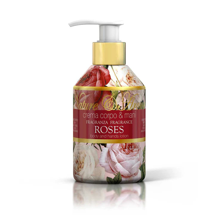 Rudy Profumi Body and hands lotion 250 mL - Nature&Arome Roses