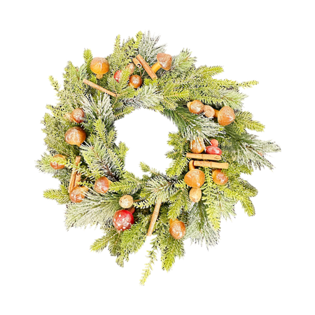 Mushroom, Pine & Cinnamon Wreath