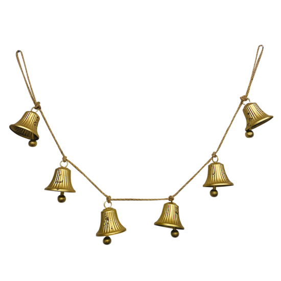 Gold Bell Garland