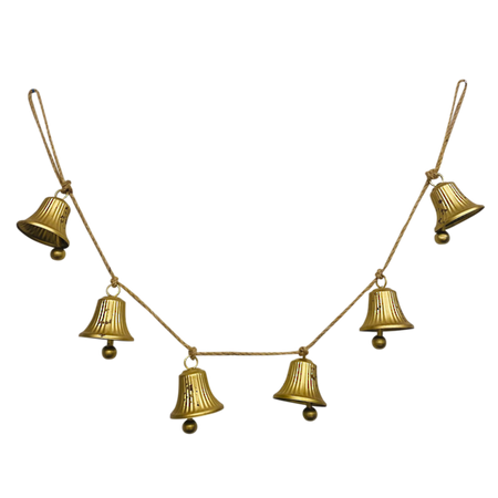 Gold Bell Garland