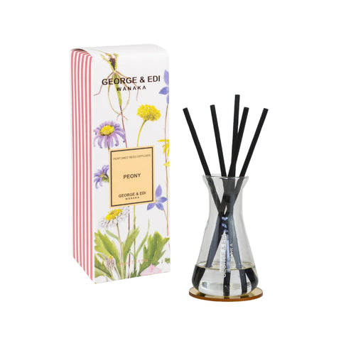 George & Edi Reed Diffuser Set ~ Peony