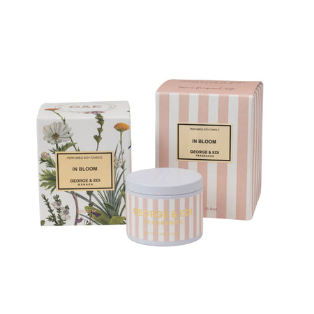 George & Edi Perfumed Soy Candle ~ In Bloom