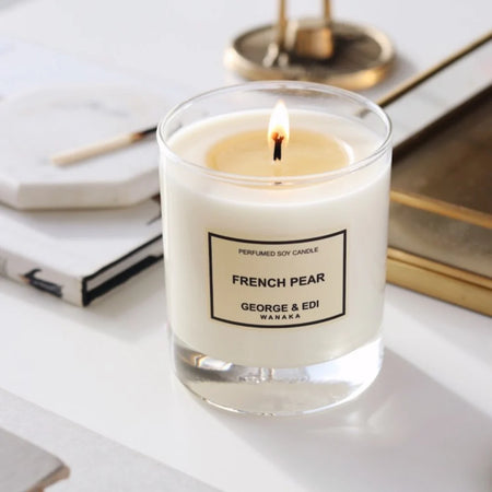 George & Edi Perfumed Soy Candle - French Pear