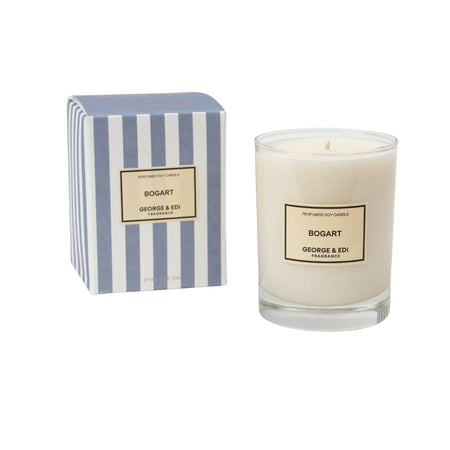 George & Edi Perfumed Soy Candle ~ Bogart