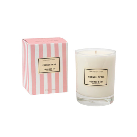 George & Edi Perfumed Soy Candle - French Pear