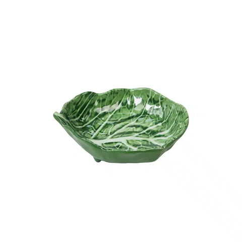 Melamine Cabbage Leaf Small Dish 13cm