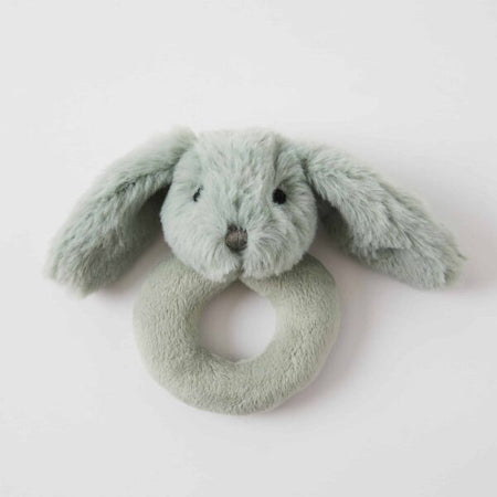 Jiggle & Giggle Green Bunny Rattle