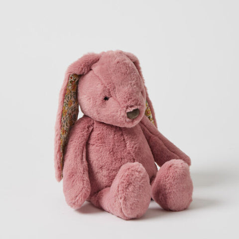Jiggle & Giggle Floral Raspberry Bunny ~ Medium
