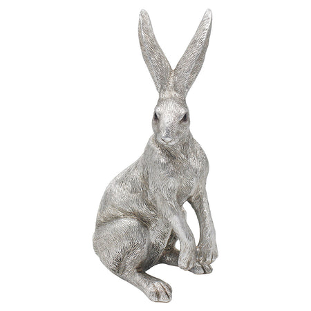Silver Sitting Hare