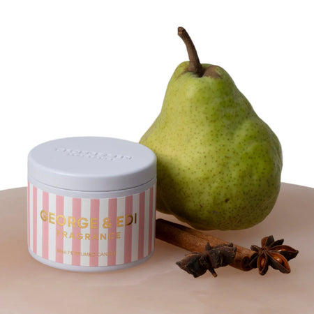 George & Edi Mini Candle in a Tin - French Pear