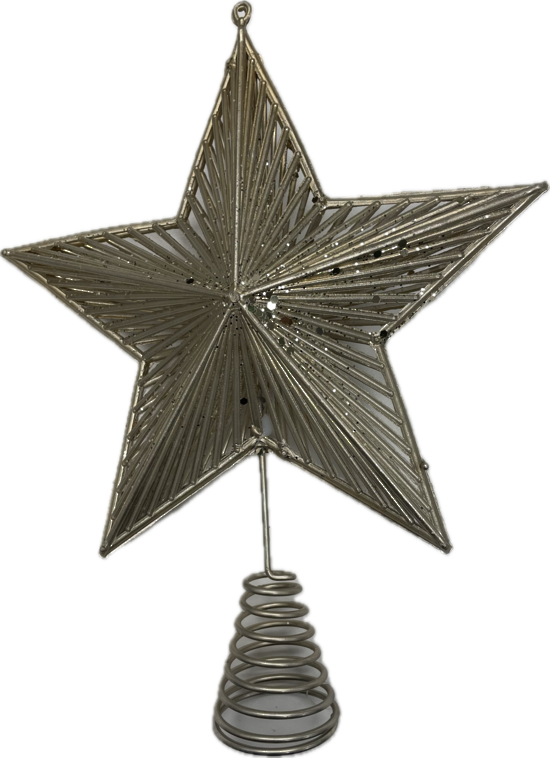 Champagne Star Tree Topper