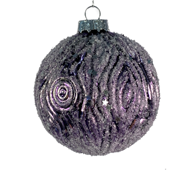 Frosted Deep Purple Ball
