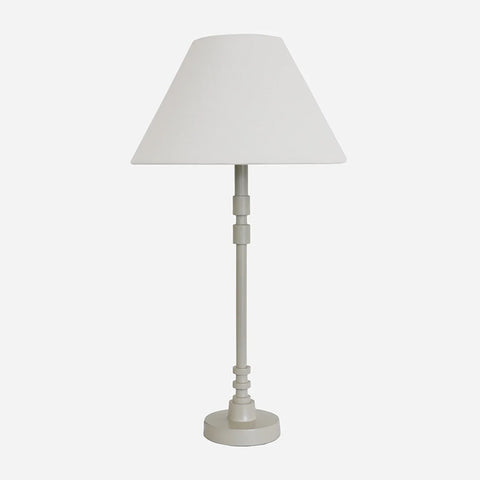 Pipette Lamp Base in Matt Grey Finish (base only)
