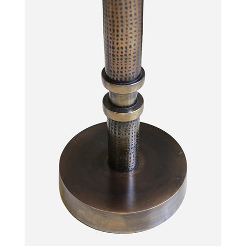 Candle Lamp Base in Brass Finish