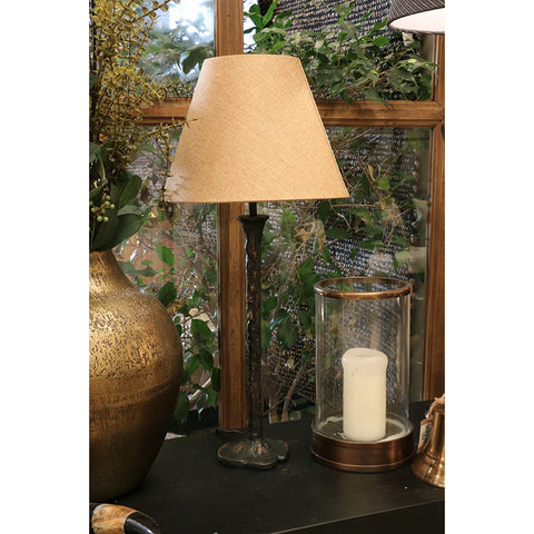 Clara Table Lamp Base Antique Brass