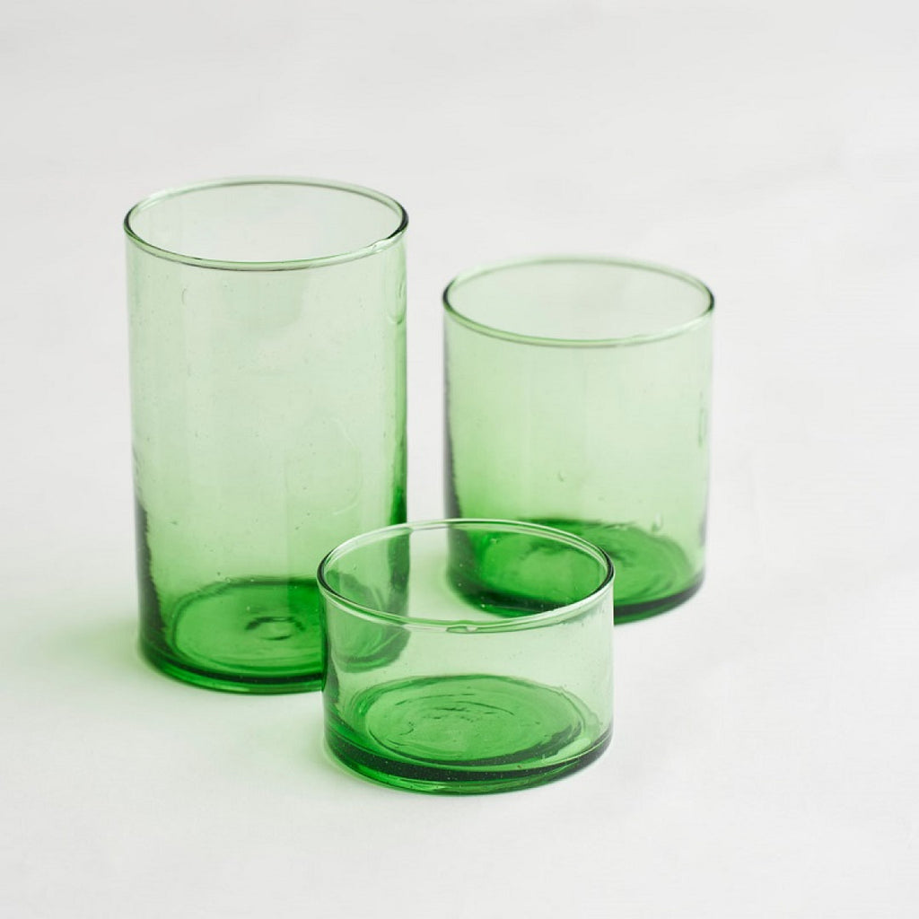 Beldi Grande Glass Green ~ Tall
