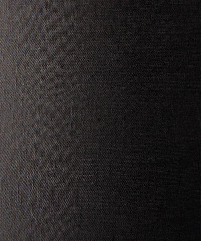 Square Linen Shade Black 25cm