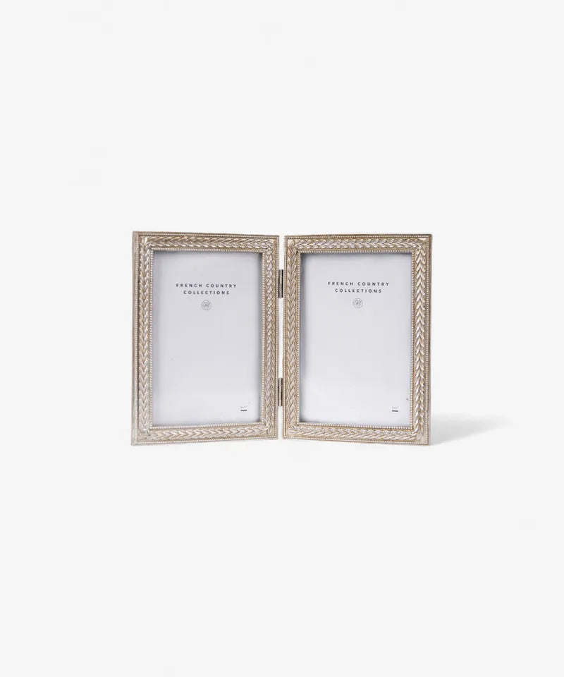 Eleanor Double Photoframe 4x6"