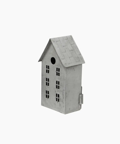 Tealight House Zinc Tall