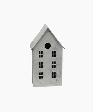 Tealight House Zinc Tall