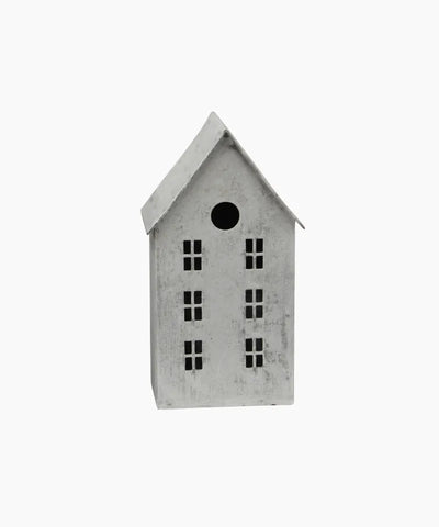 Tealight House Zinc Tall