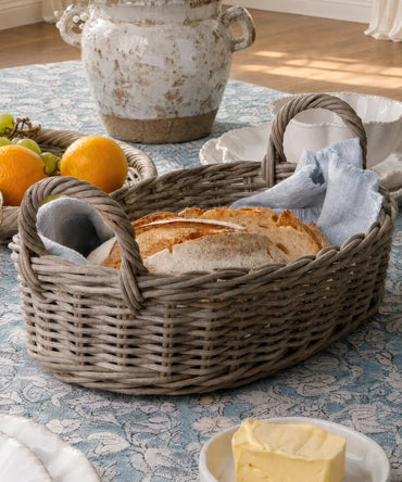 Cheshire Oval Tray with Handles (SET3)