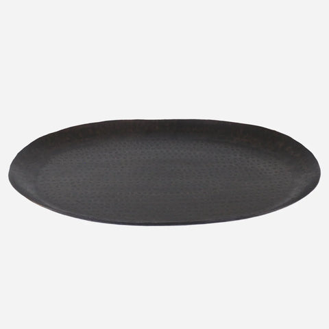 Marrakesh Oval Bronze Tray