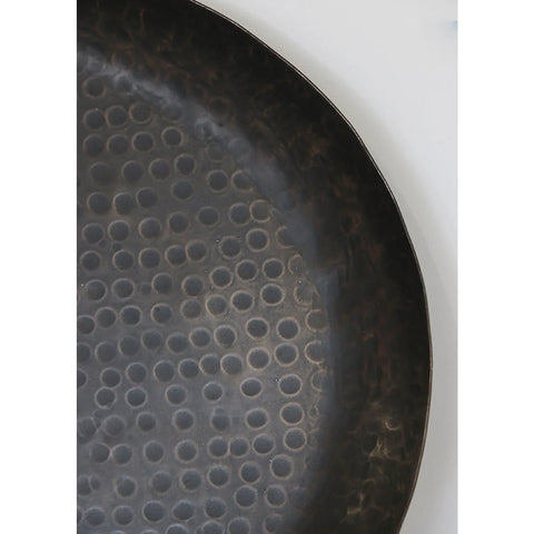 Marrakesh Oval Bronze Tray