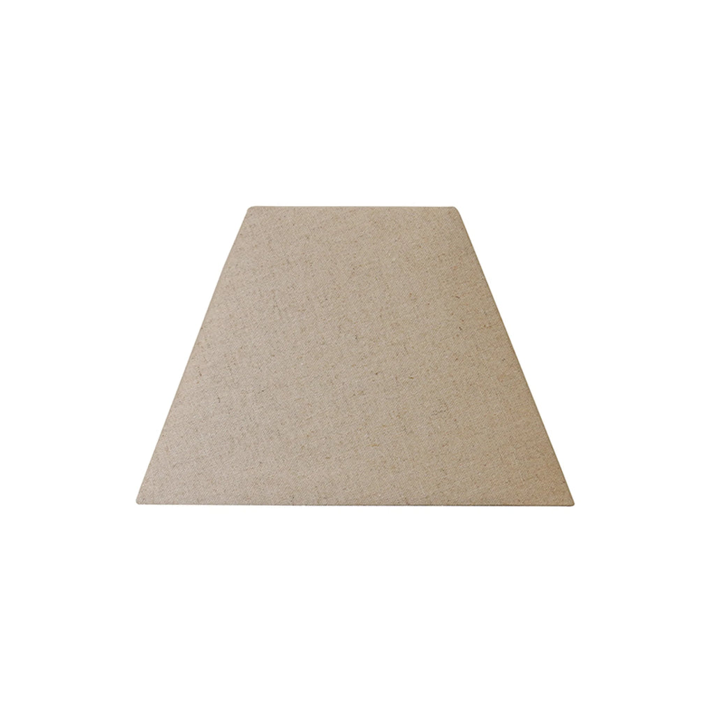 Raw Linen 31cm Square Lampshade